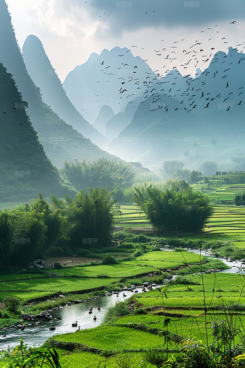 桂林山水高清旅游摄影图