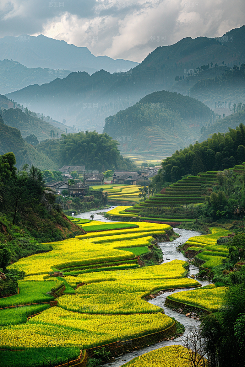 桂林山水自然广西摄影图