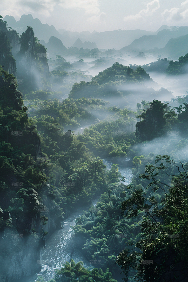 桂林山水广西风光摄影图