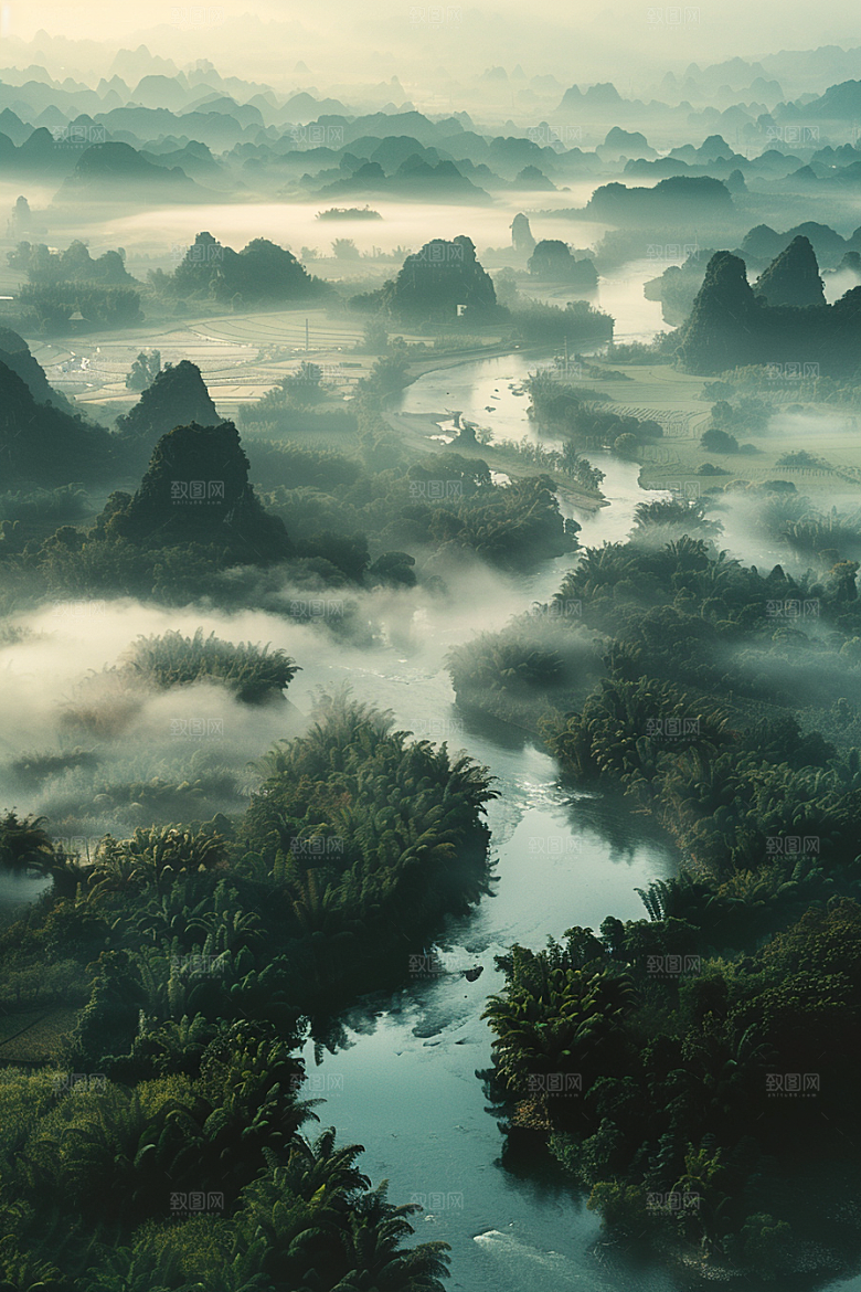 桂林山水高清旅游摄影图