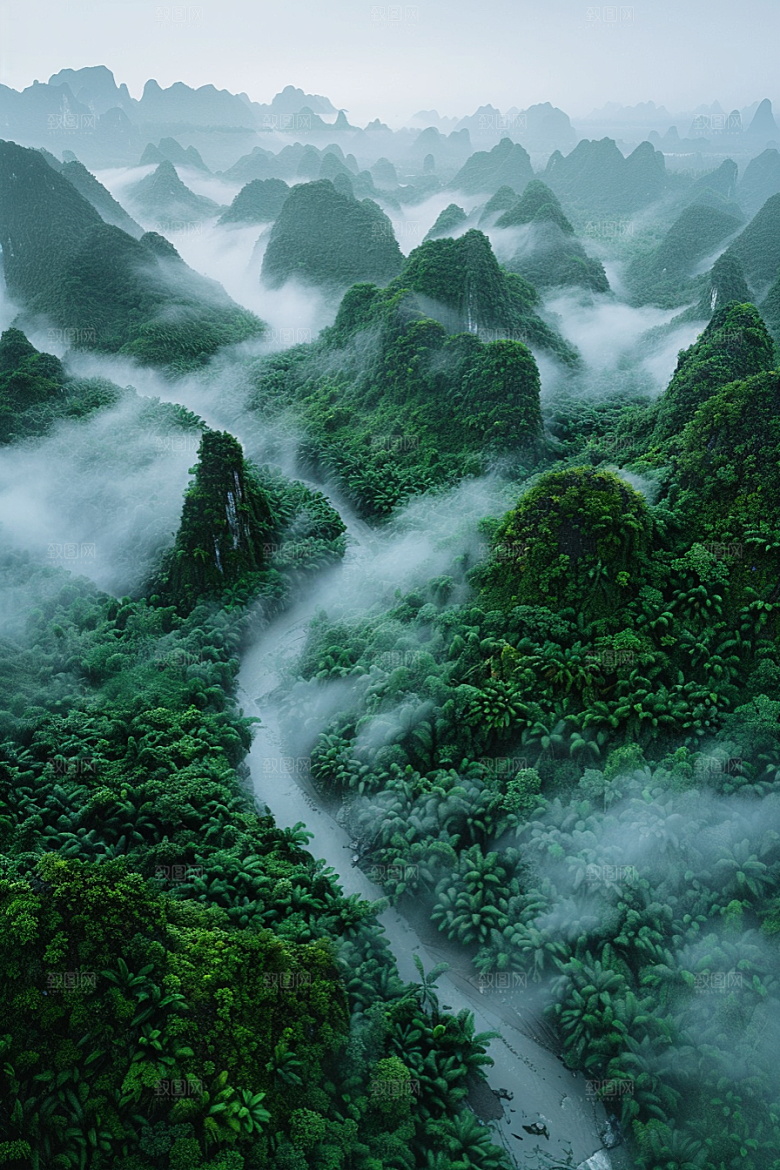 桂林山水山川精致摄影图
