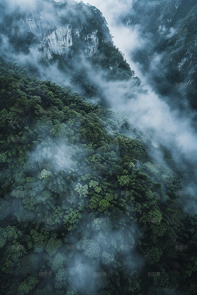 桂林山水自然河流摄影图