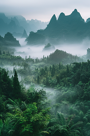 桂林山水山川风光摄影图