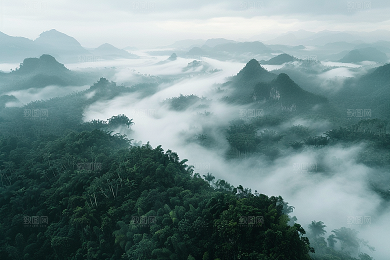 桂林山水自然风光摄影图