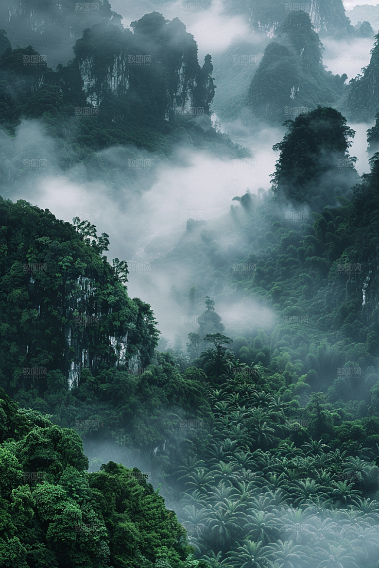 桂林山水旅行山川摄影图