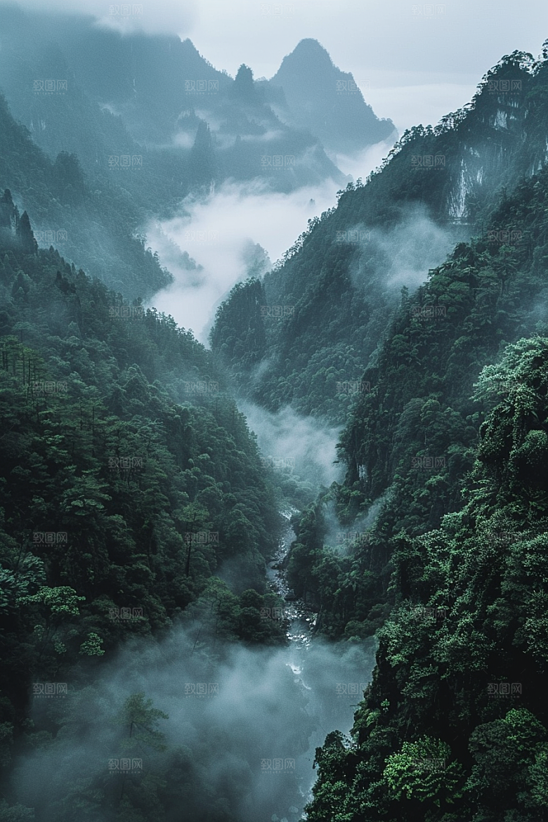 桂林山水旅行唯美摄影图