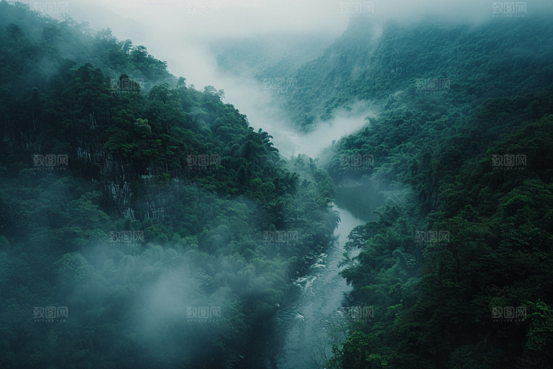 桂林山水旅游阳朔摄影图