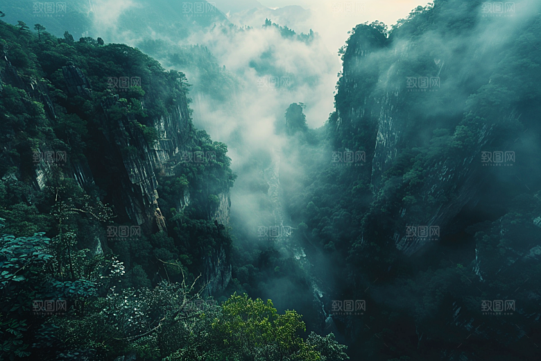 桂林山水山川河流摄影图
