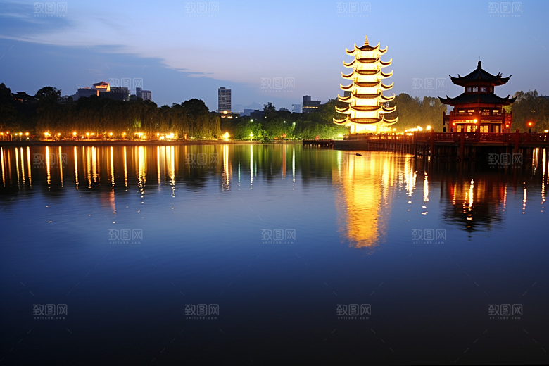 桂林山水大气高清摄影图