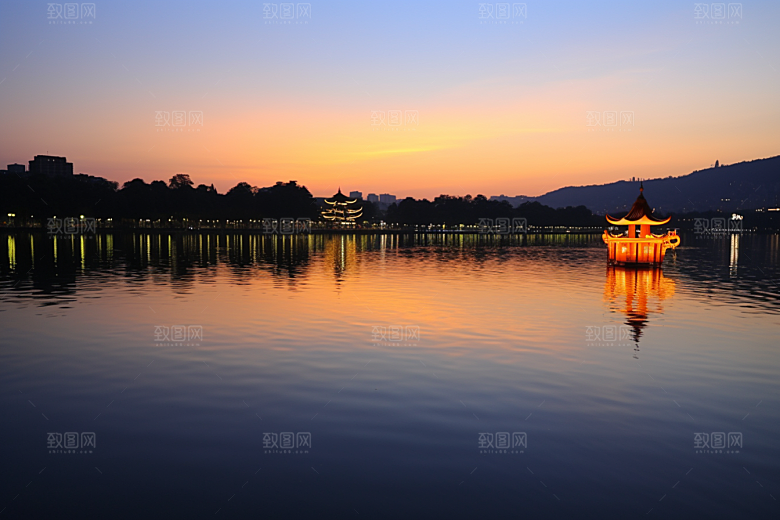 桂林山水旅游精致摄影图