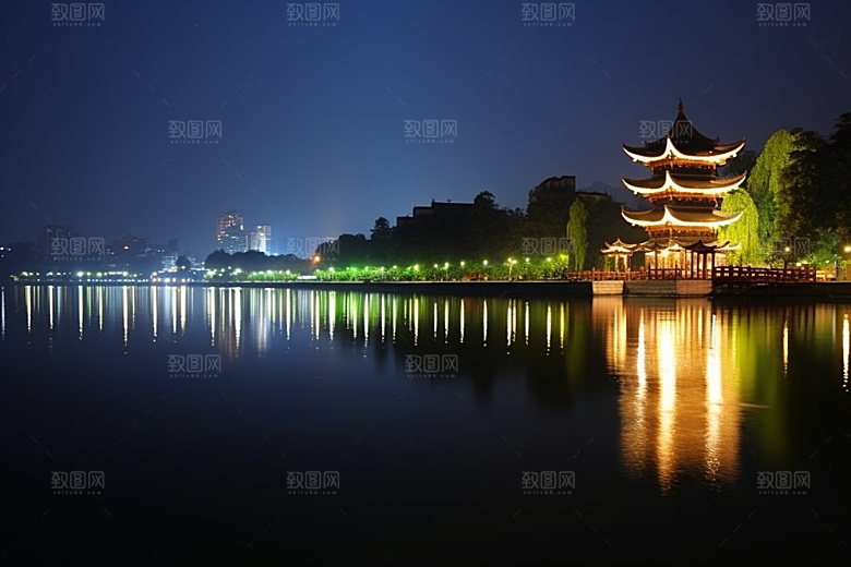 桂林山水旅行高清摄影图