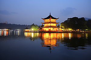 桂林山水广西旅行摄影图