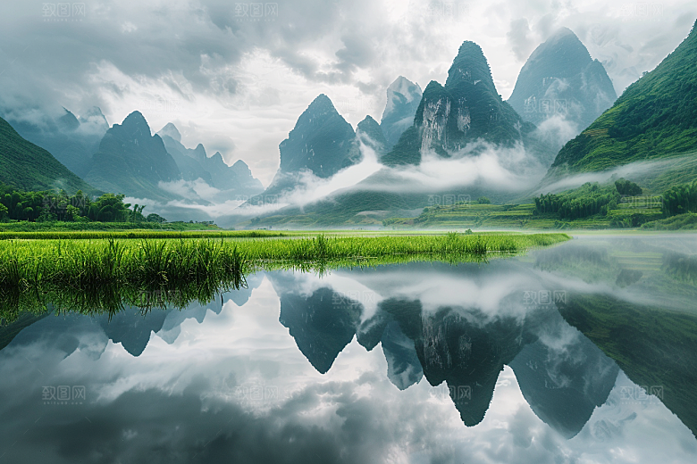 桂林山水自然高清摄影图