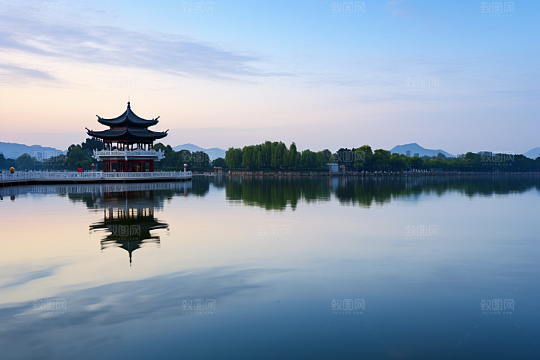 桂林山水高清漓江摄影图
