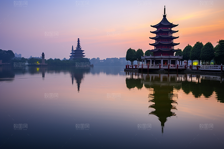 桂林山水广西风光摄影图