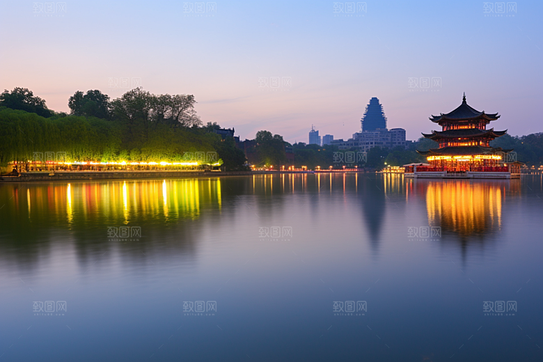 桂林山水唯美旅行摄影图