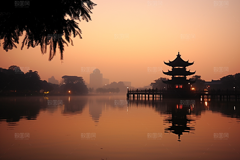 桂林山水风光旅行摄影图