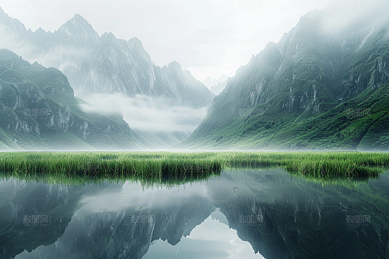 桂林山水阳朔旅行摄影图