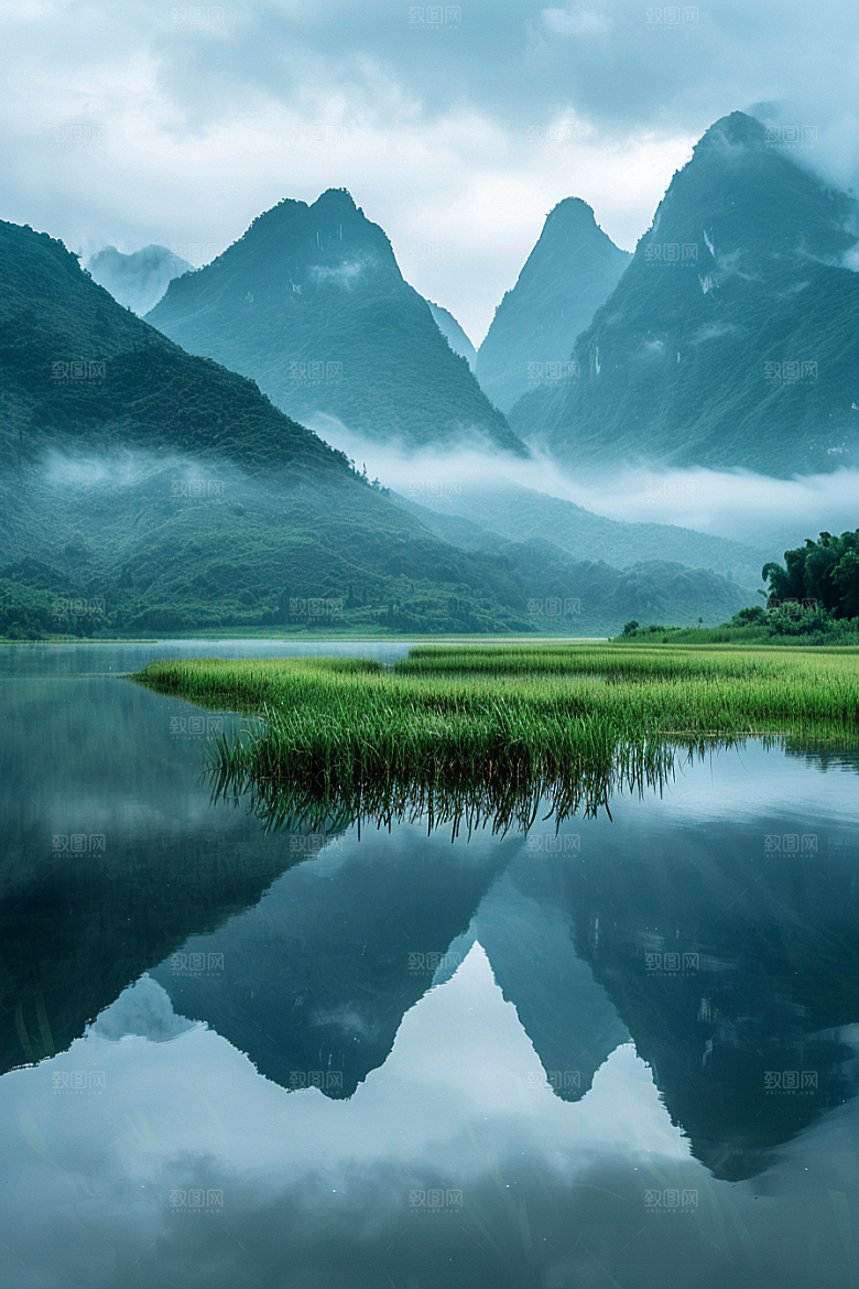 桂林山水大气精致摄影图