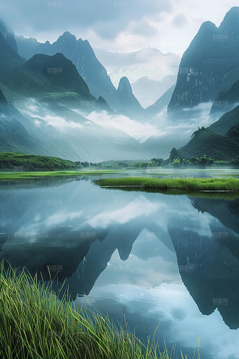 桂林山水自然高清摄影图