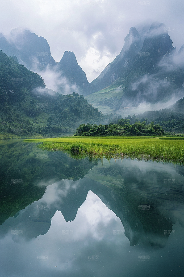 桂林山水高清精致摄影图