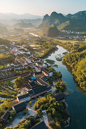 桂林山水唯美精致摄影图
