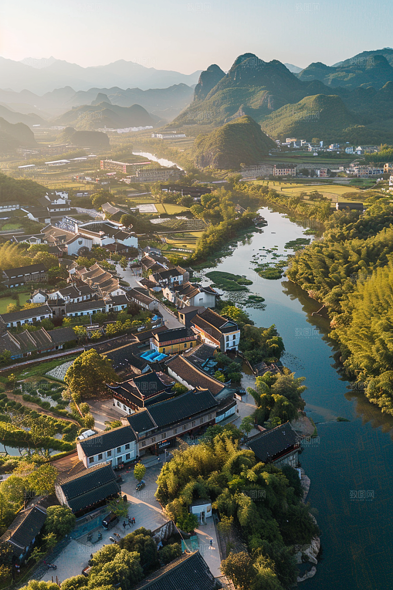 桂林山水唯美精致摄影图