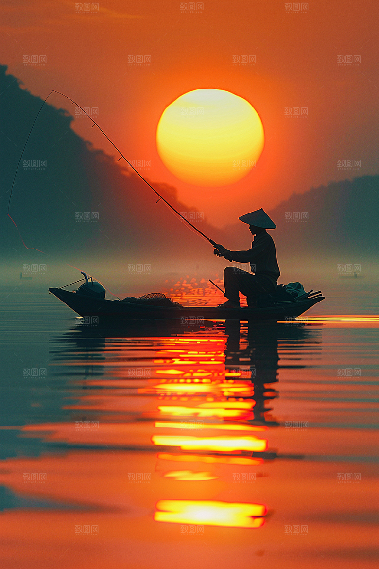 桂林山水旅游自然摄影图
