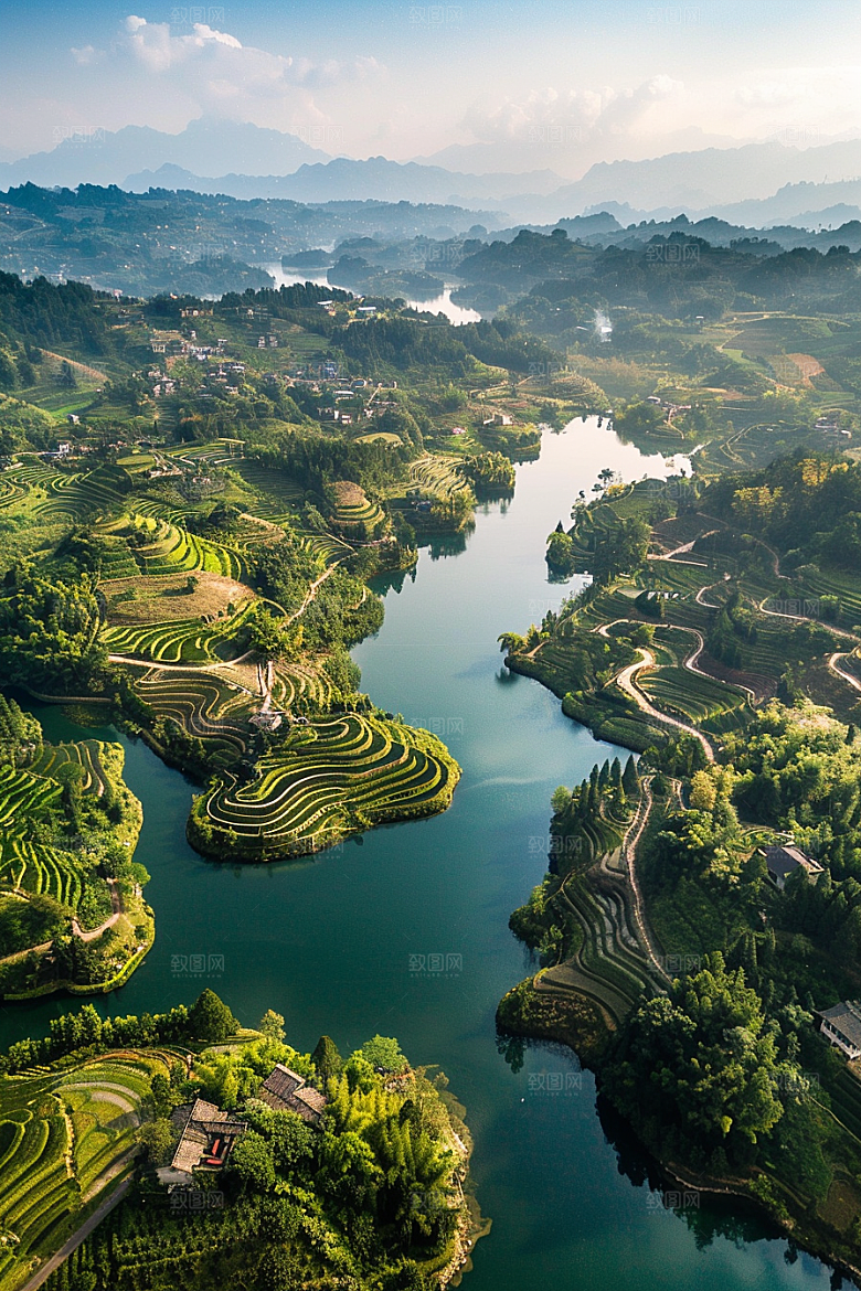 桂林山水高清自然摄影图