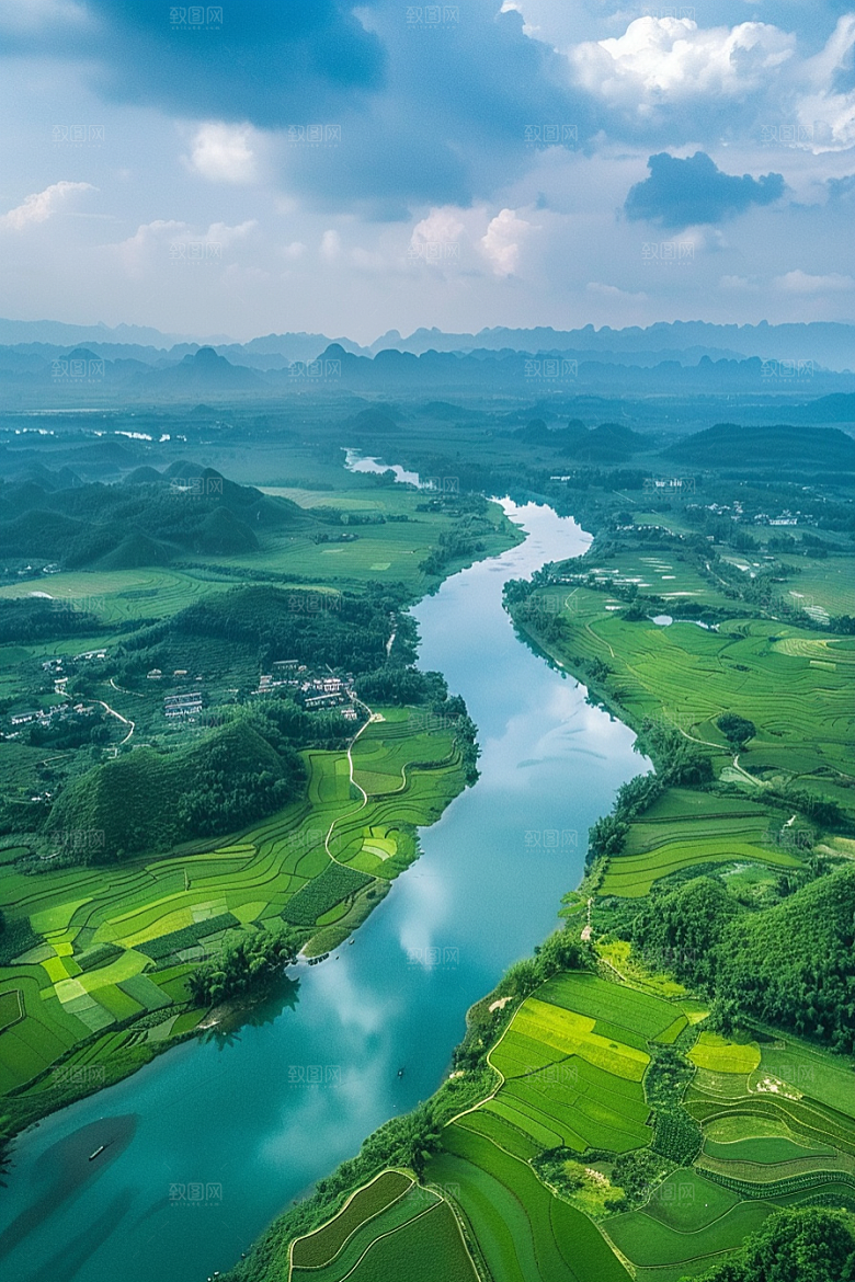 桂林山水唯美风光摄影图