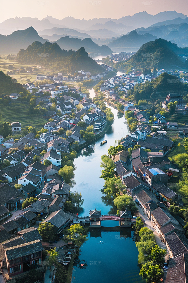 桂林山水唯美精致摄影图