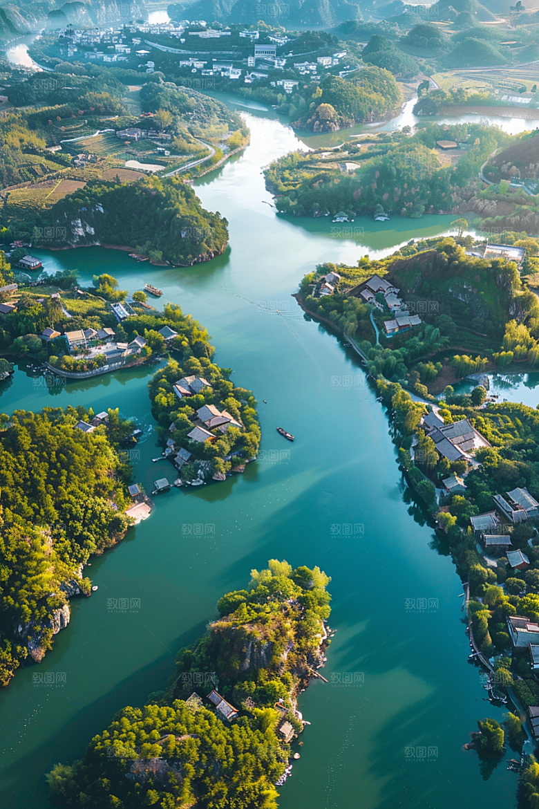 桂林山水广西旅游摄影图
