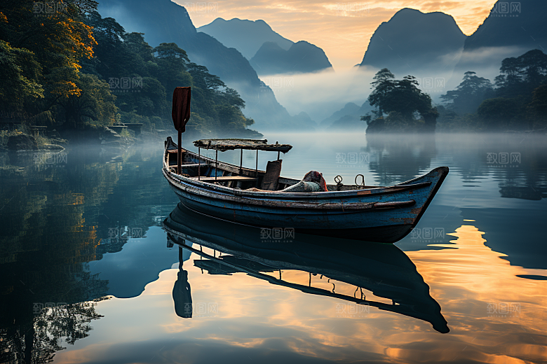 桂林山水阳朔旅游摄影图
