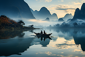 桂林山水高清唯美摄影图