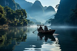 桂林山水高清风光摄影图
