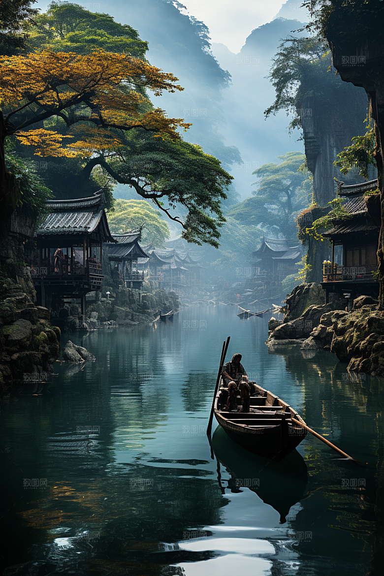 桂林山水高清大气摄影图