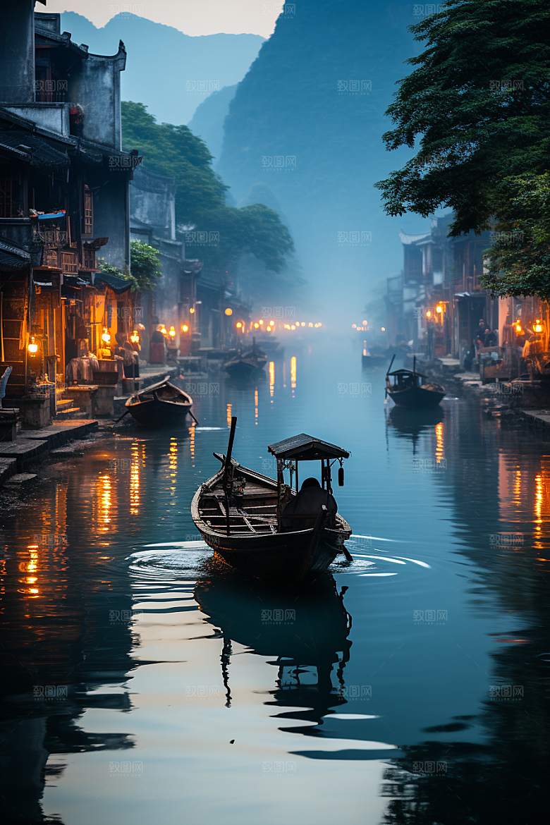 桂林山水广西风光摄影图