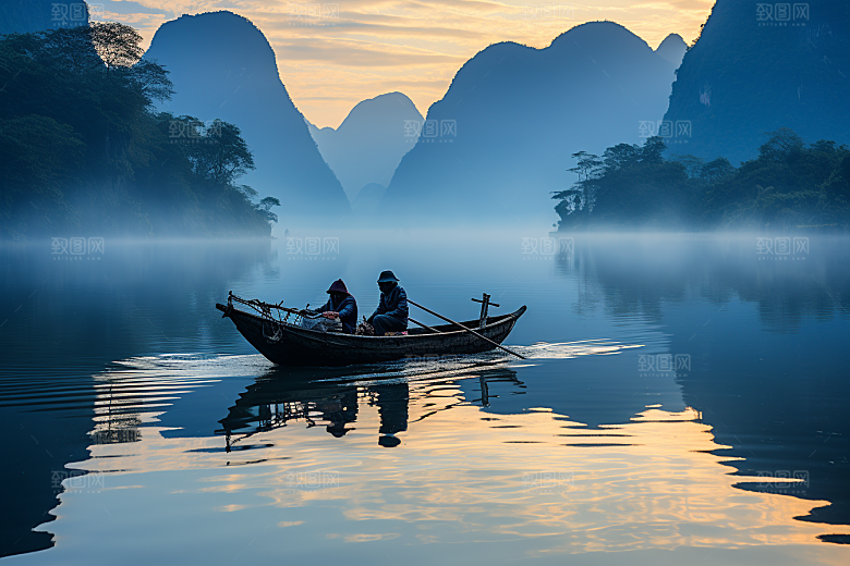 桂林山水旅游高清摄影图
