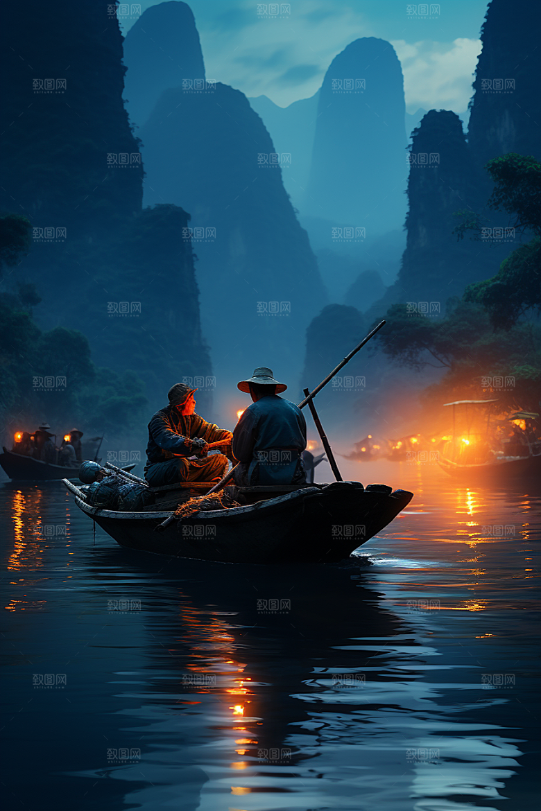 桂林山水高清旅行摄影图