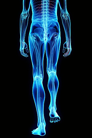 骨骼X光医学影像医疗素材
