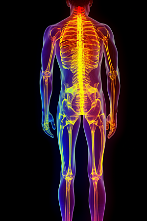 骨骼X光骨科医学影像素材