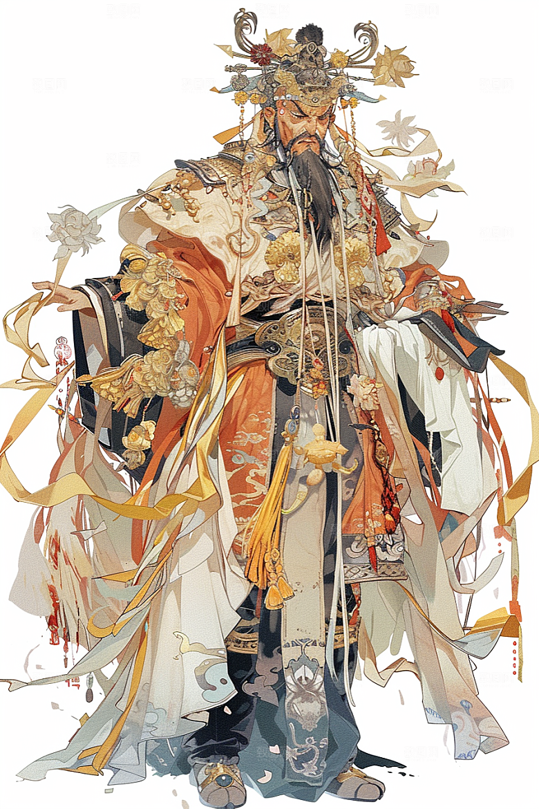 神话人物幻想神仙插画