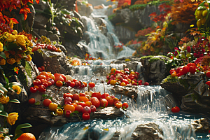 果蔬风景食材微距素材