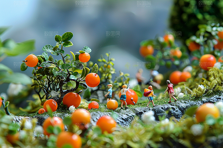 果蔬风景创意场景风光素材