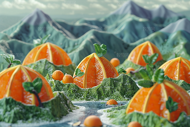 果蔬风景美食自然素材