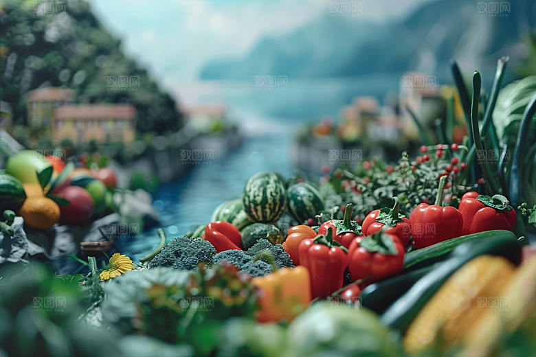 果蔬风景自然高清素材