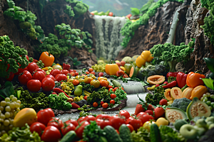 果蔬风景食物自然素材