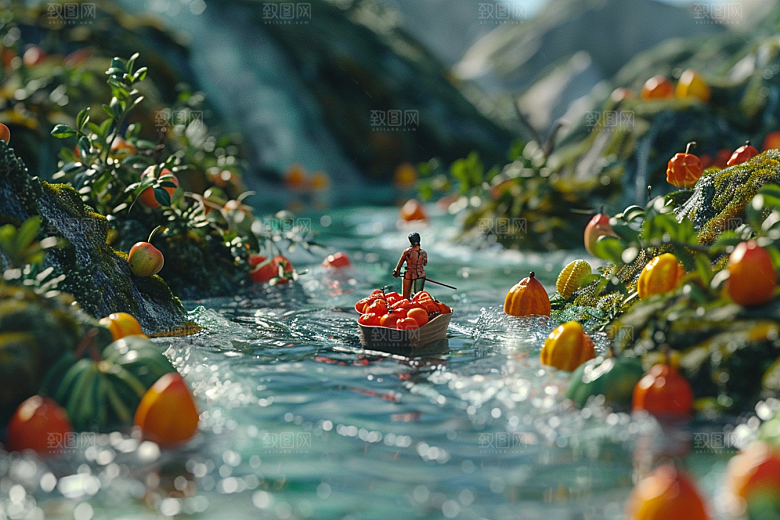 果蔬风景设计食物素材