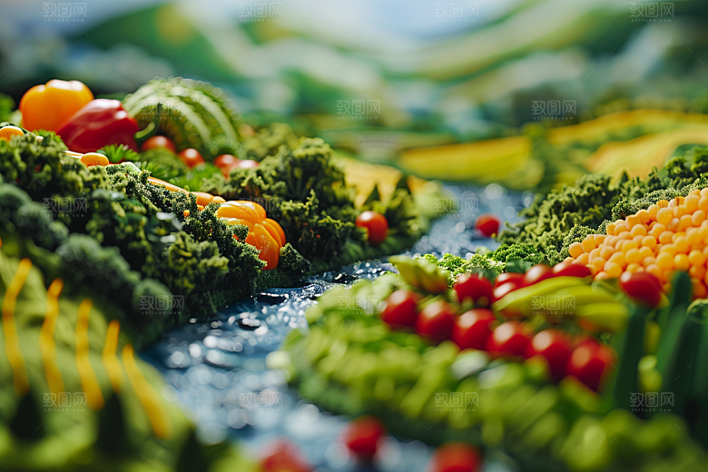 果蔬风景风光蔬菜水果素材