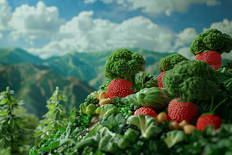 果蔬风景食物高清素材